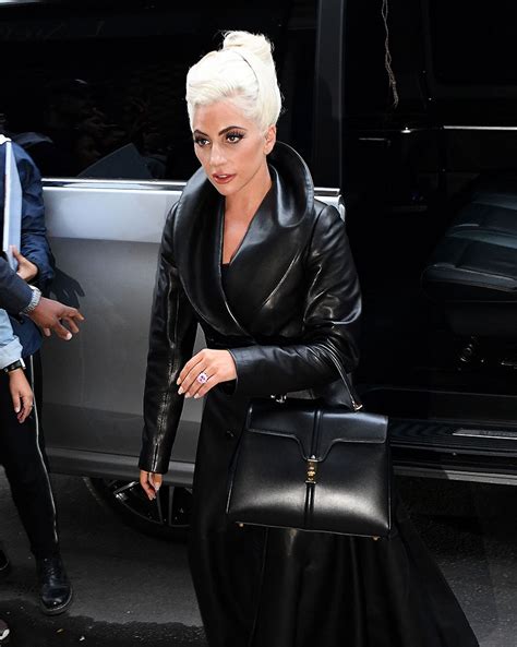 lady gaga bag celine|The Standout Handbags in Lady Gaga's Collection .